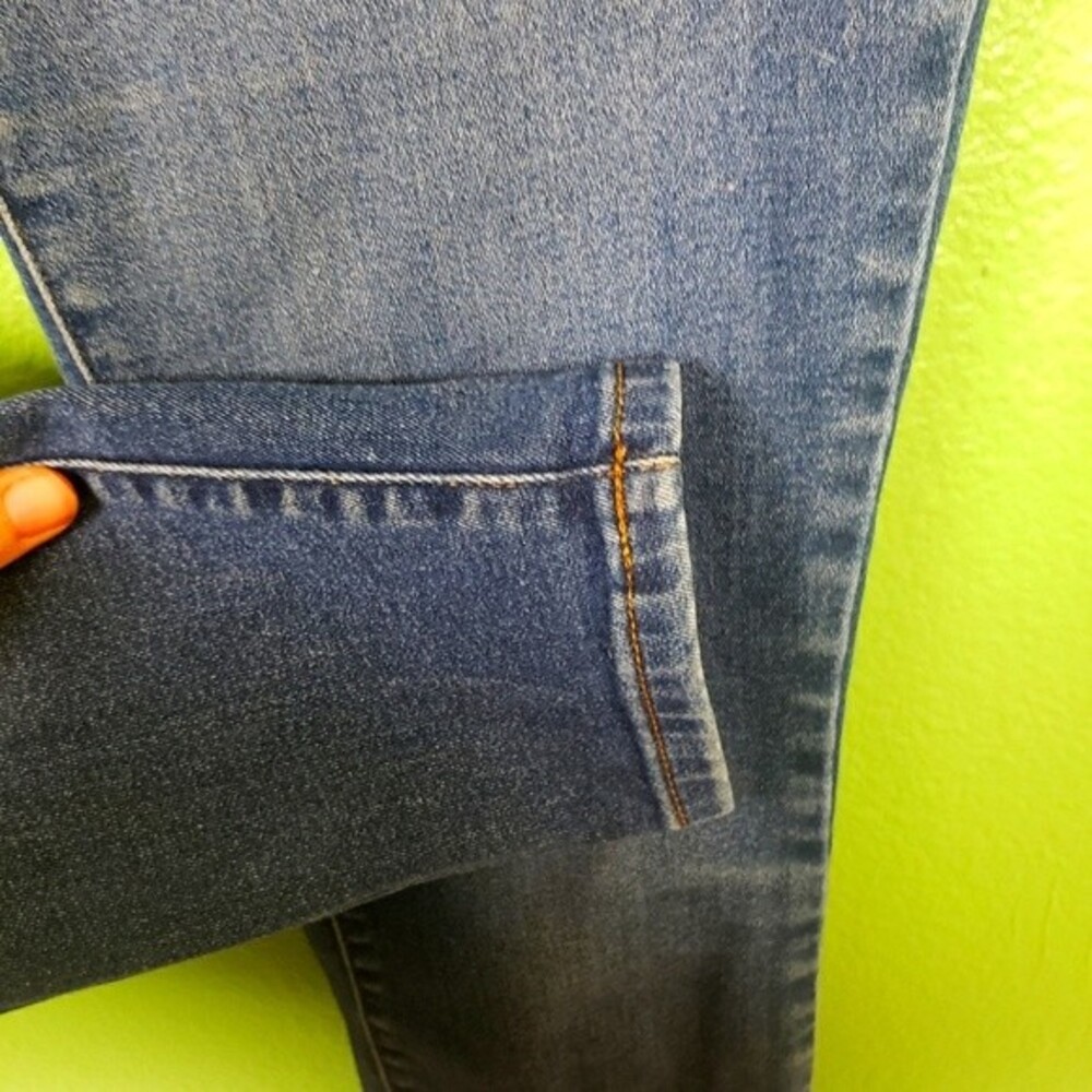 Everlane Women's High Rise Comfy Stretchy Denim Tappered Jeans SZ 28 Reg - Picture 5 of 10